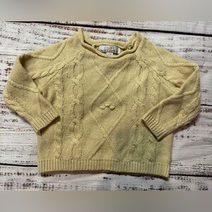 GAP Kids Cream Cable Knit Sweater
